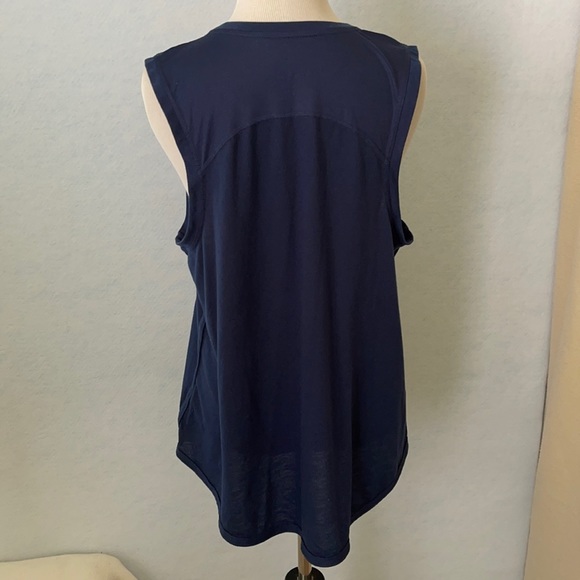 Athletic Wear Girls Navy Athletic Tank Top - Picture 5 of 11